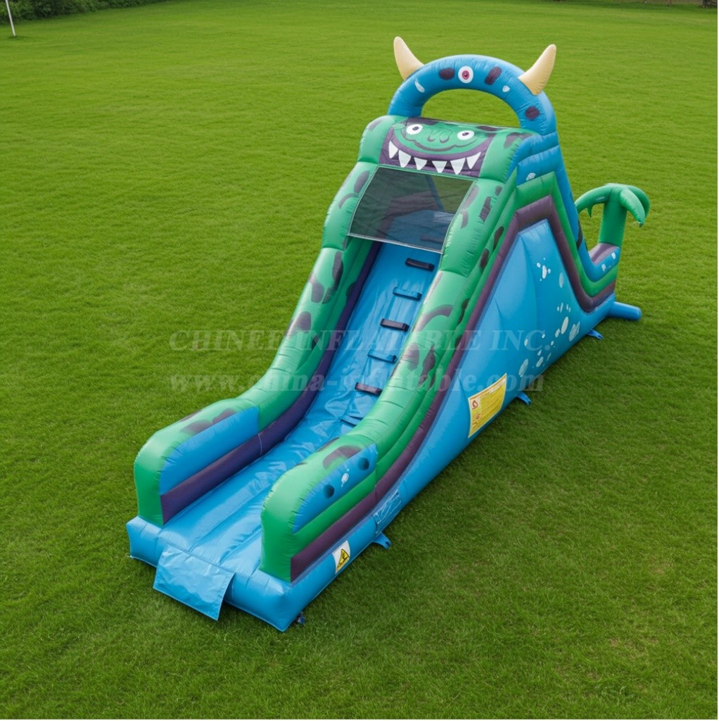 T8-8038 monster Inflatable Dry Slide