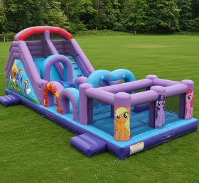 T8-8040 My Little Pony Inflatable Dry Slide