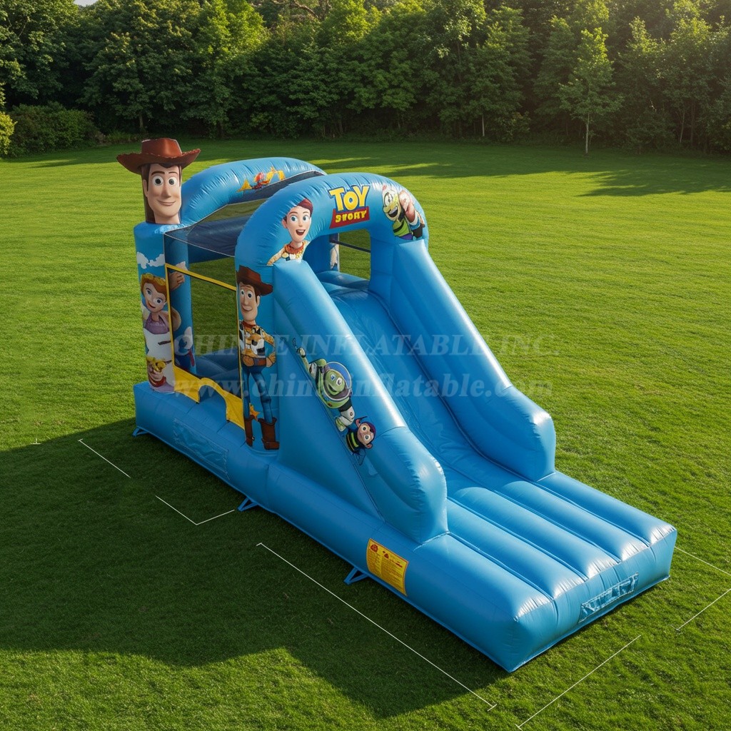 T8-8074 Toy Story Inflatable Dry Slide
