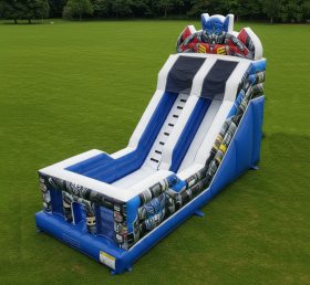 T8-8077 Transformers Inflatable Dry Slide