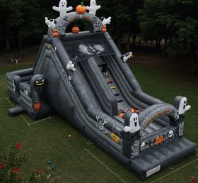 T8-8084 halloween Inflatable Dry Slide