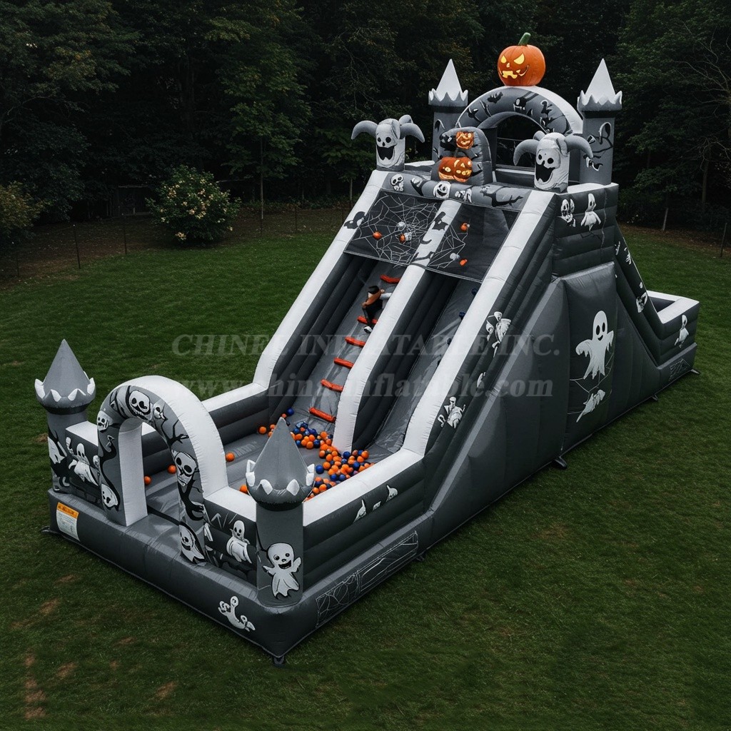 T8-8085 halloween Inflatable Dry Slide