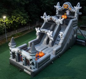 T8-8086 halloween Inflatable Dry Slide