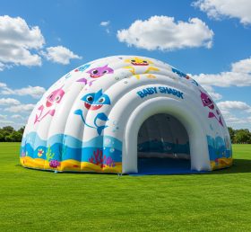 Tent1-4805 Baby Shark Inflatable Dome