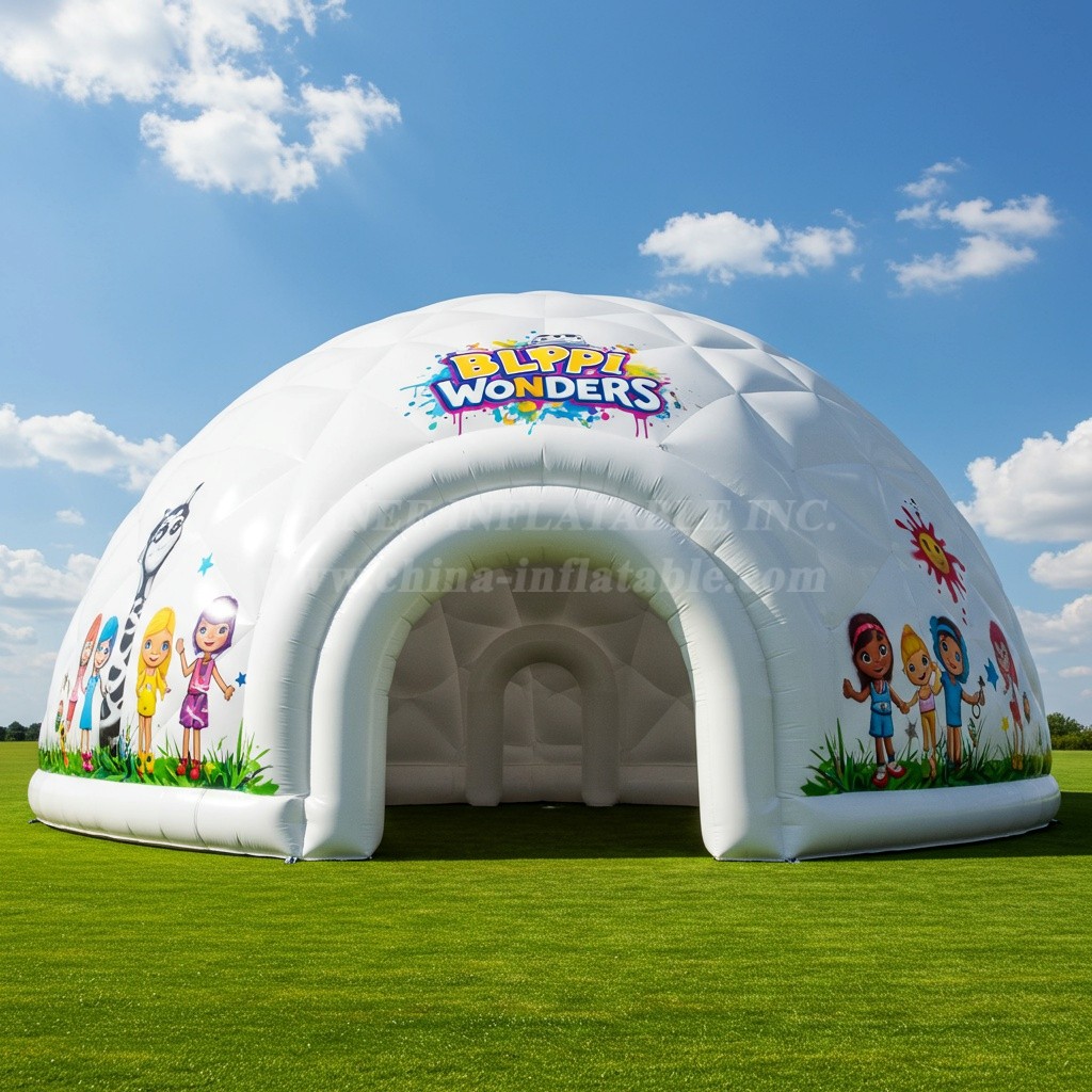 Tent1-4816 Blippi Wonders Inflatable Dome