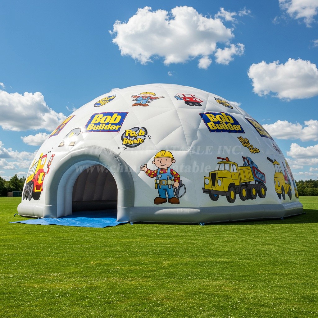 Tent1-4819 Bob The Builder Inflatable Dome