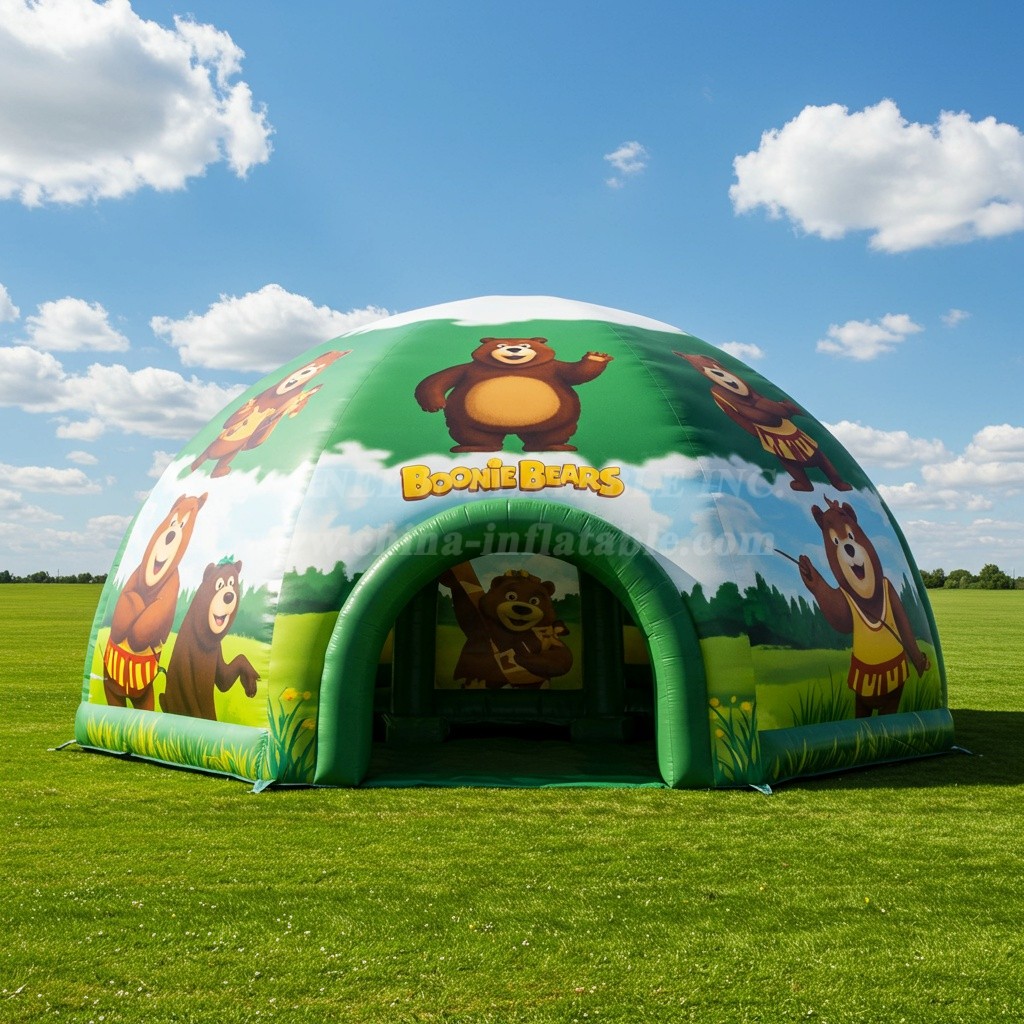 Tent1-4821 Boonie Bears Inflatable Dome