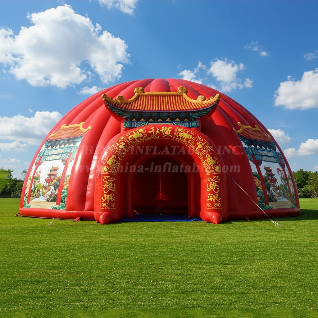 Tent1-4825 Chinese Style Inflatable Dome