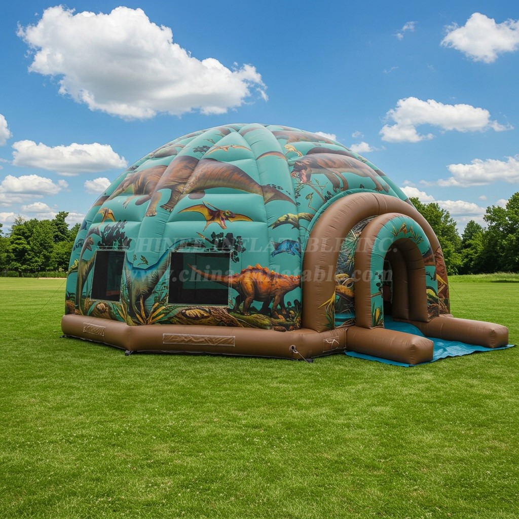 Tent1-4836 Dinosaur Inflatable Dome