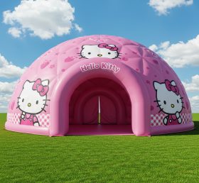 Tent1-4849 Hello Kitty Inflatable Dome