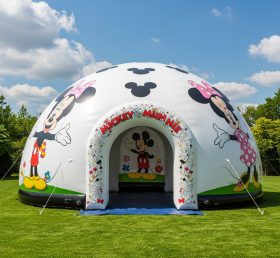 Tent1-4859 Mickey & Minnie Inflatable Dome
