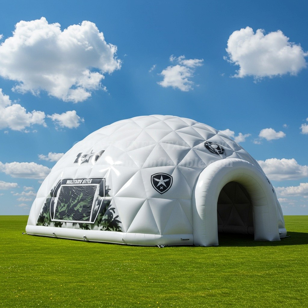 Tent1-4861 Military Style Inflatable Dome