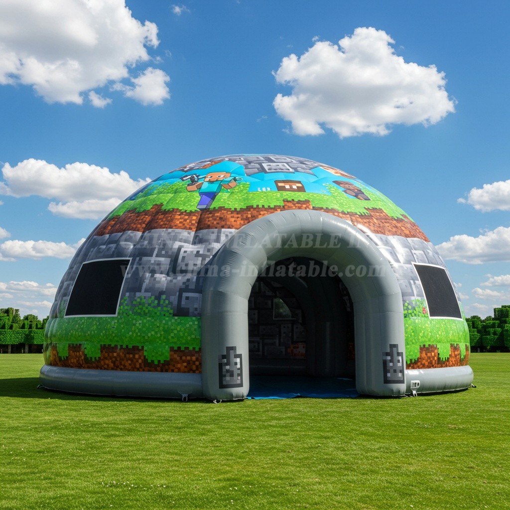 Tent1-4863 Minecraft Inflatable Dome