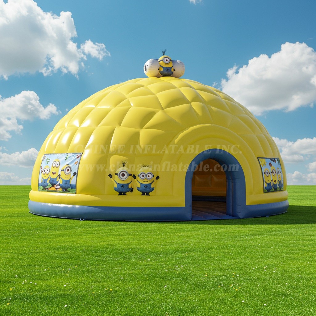 Tent1-4864 Minions Inflatable Dome