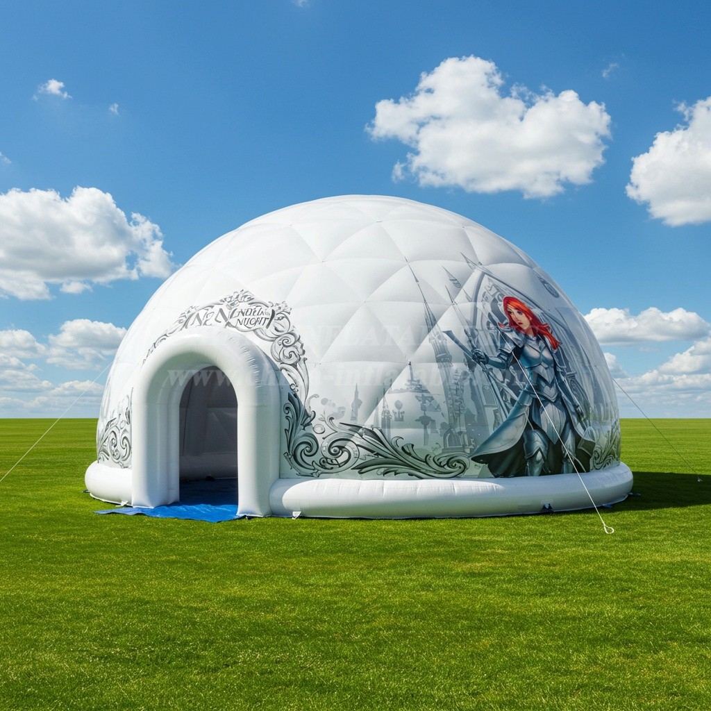 Tent1-4874 Nella Knight Inflatable Dome