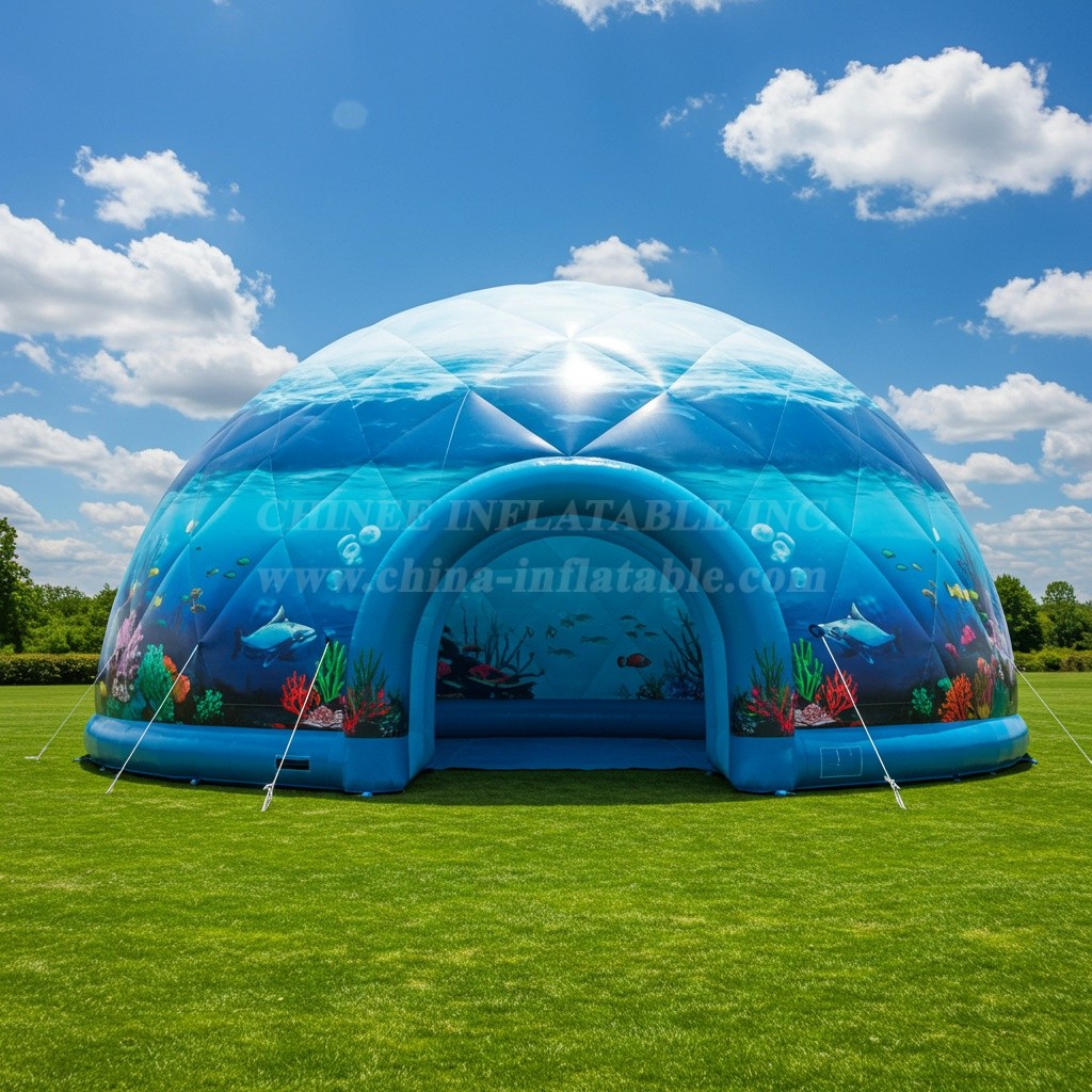 Tent1-4876 Ocean Theme Inflatable Dome