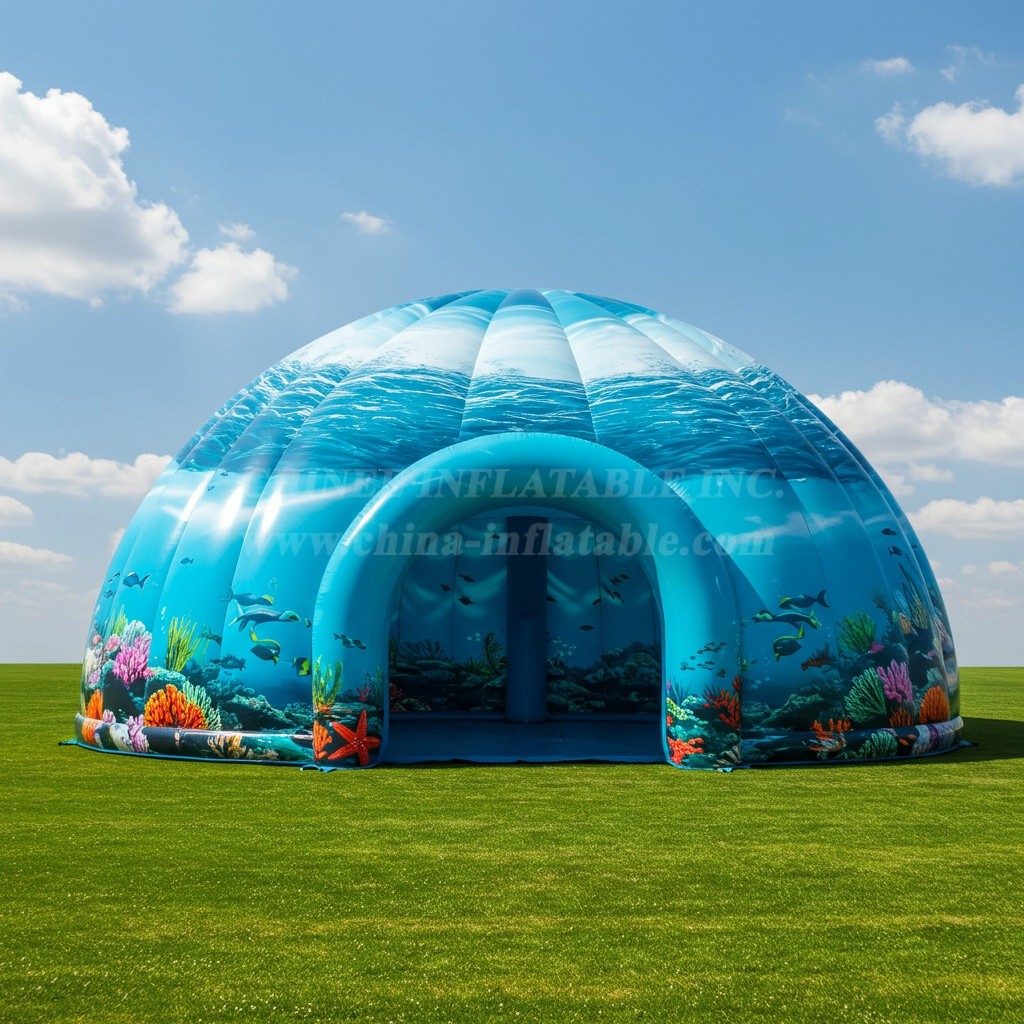 Tent1-4877 Ocean Theme Inflatable Dome