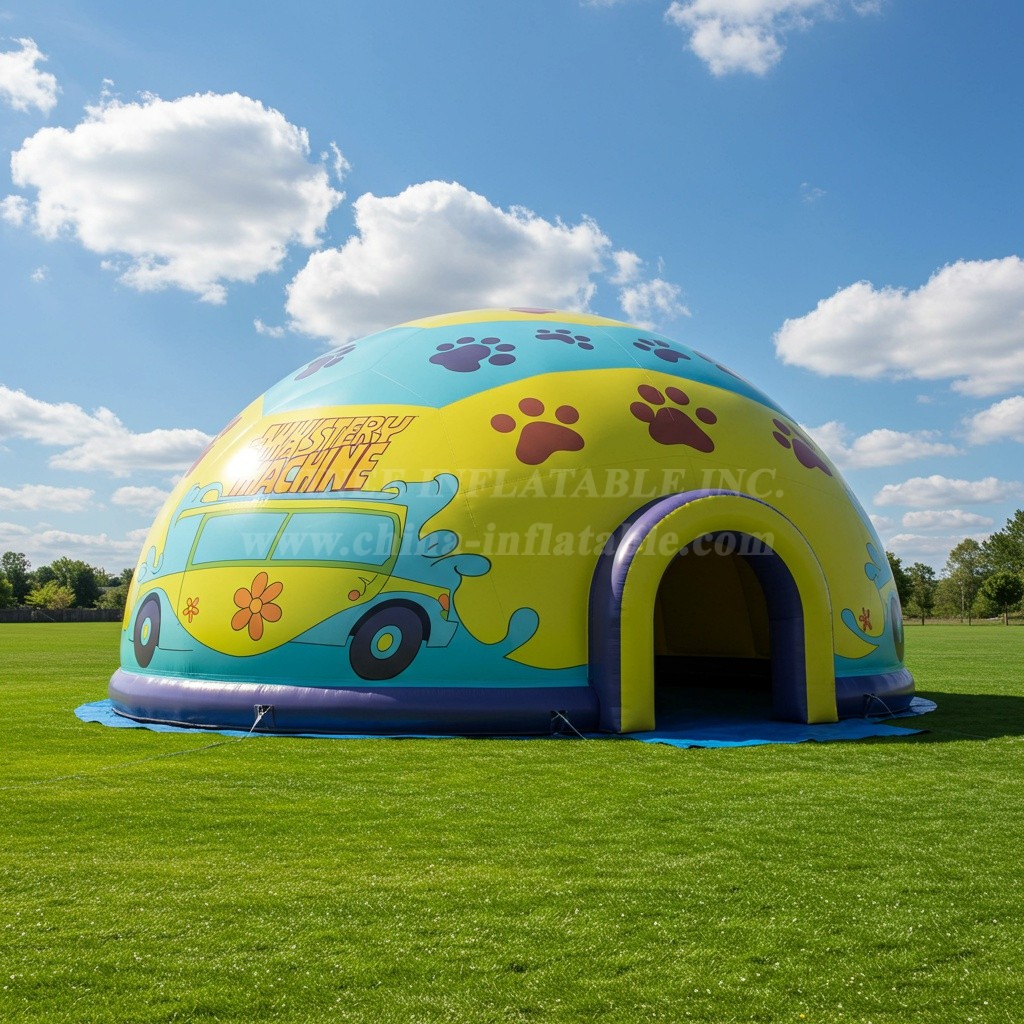 Tent1-4887 Scooby Doo Inflatable Dome