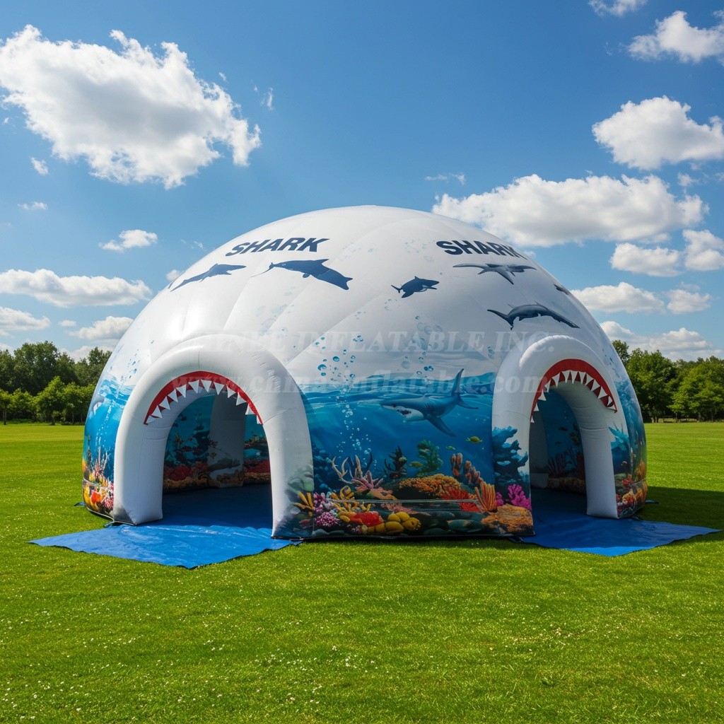 Tent1-4888 Shark Inflatable Dome