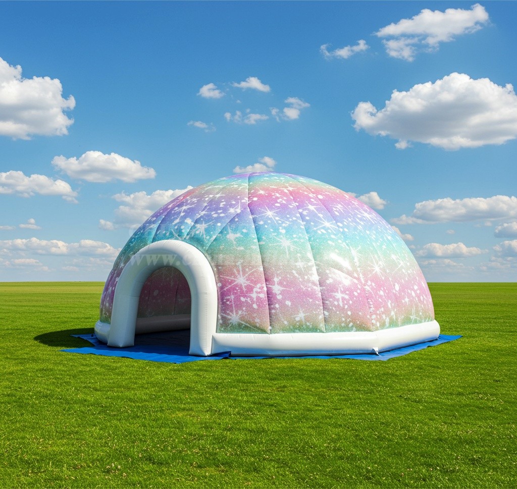 Tent1-4890 Shimmer & Shine Inflatable Dome