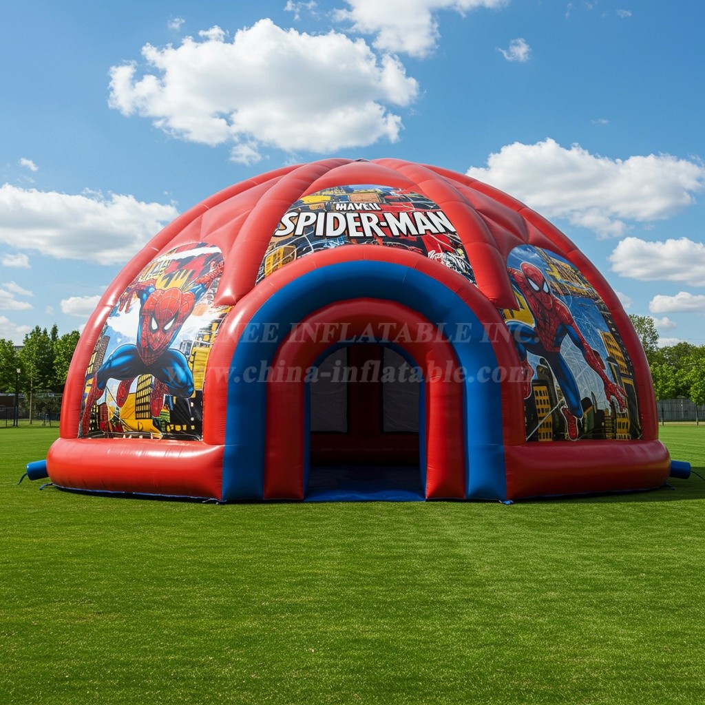 Tent1-4895 Spider Man Inflatable Dome