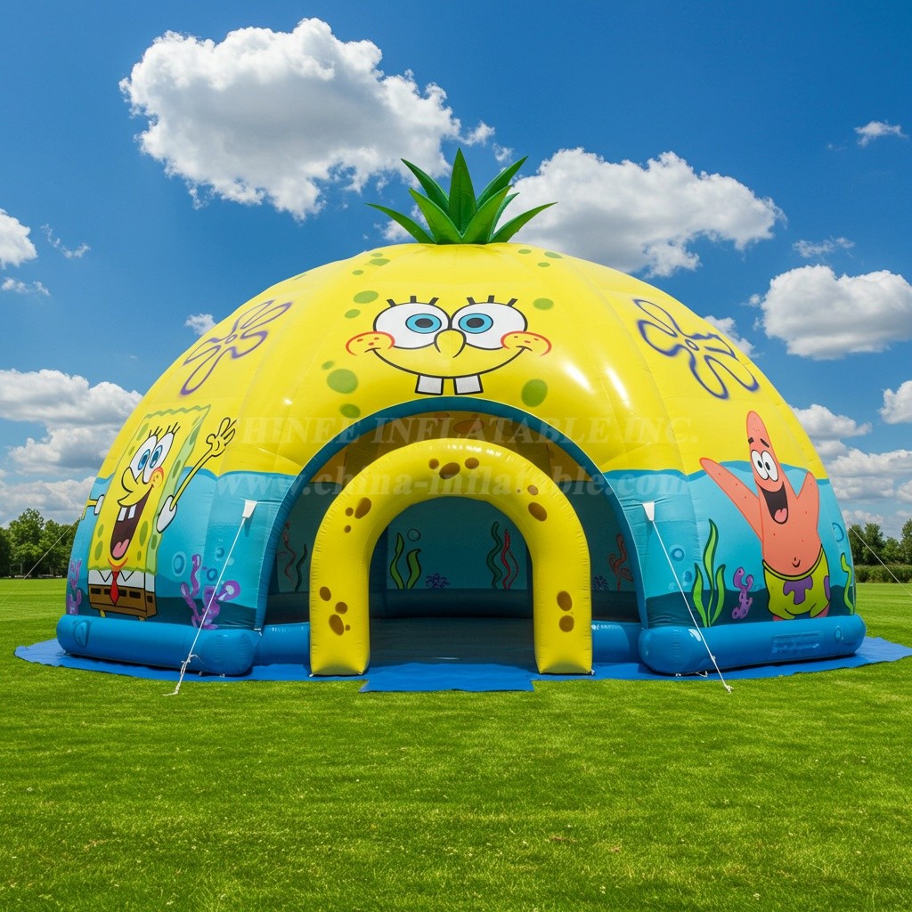 Tent1-4896 Spongebob Inflatable Dome
