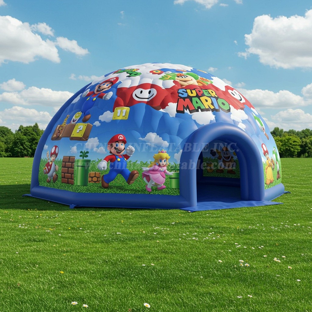 Tent1-4902 Super Mario Inflatable Dome