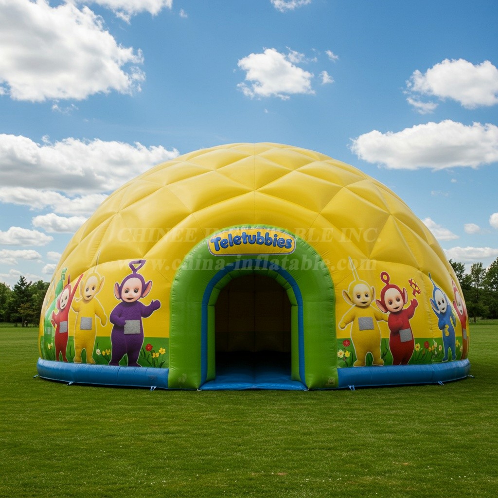 Tent1-4903 Teletubbies Inflatable Dome