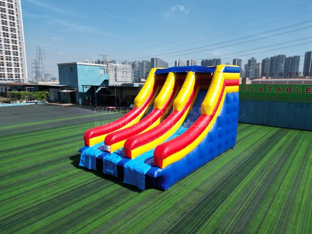 T8-7503 Double slide inflatable slide