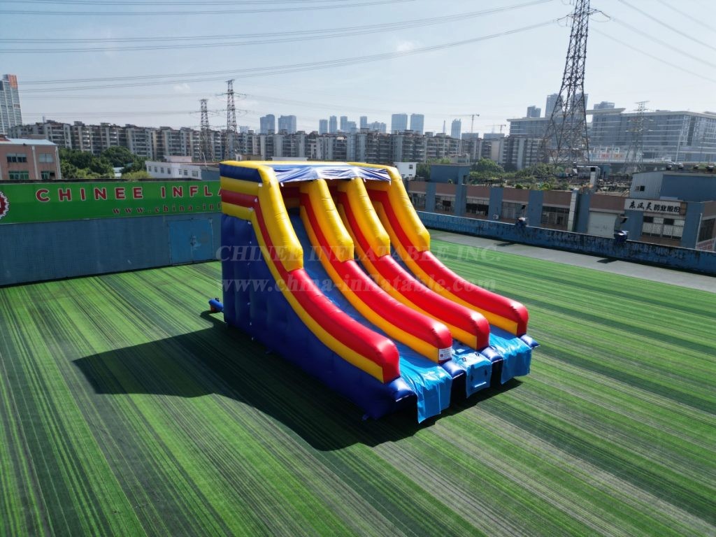 T8-7503 Double slide inflatable slide