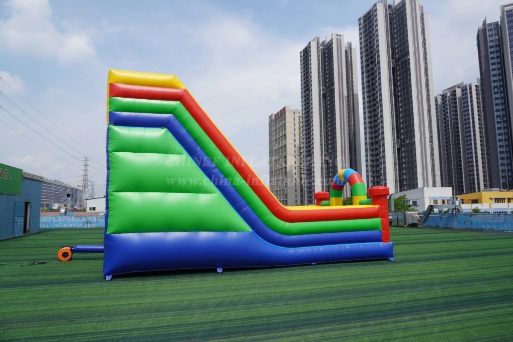 T8-4282B Rainbow Inflatable Slide