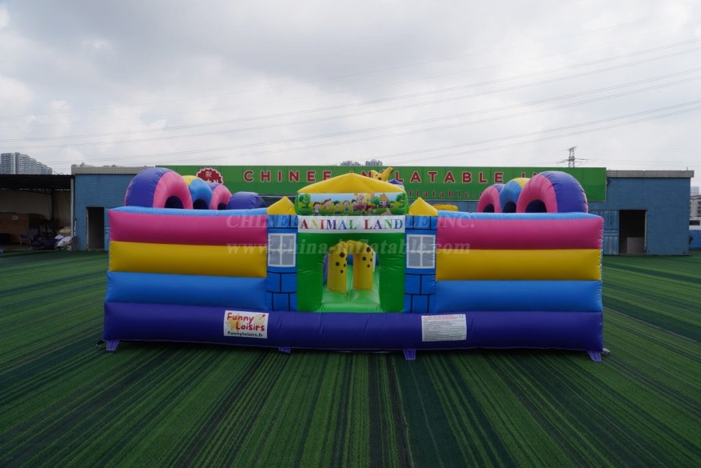 T6-5100 Animal Land Toddler Inflatable Playground