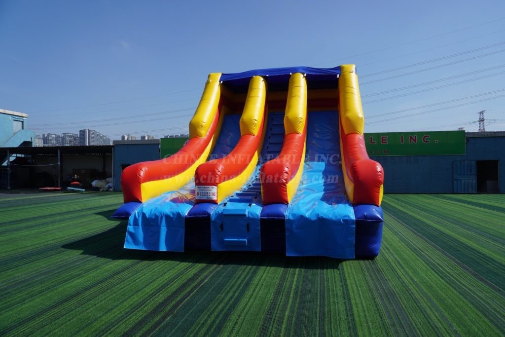 T8-7503 Double slide inflatable slide