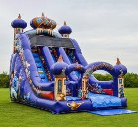 T8-8092 Aladdin Theme Inflatable Dry Slide