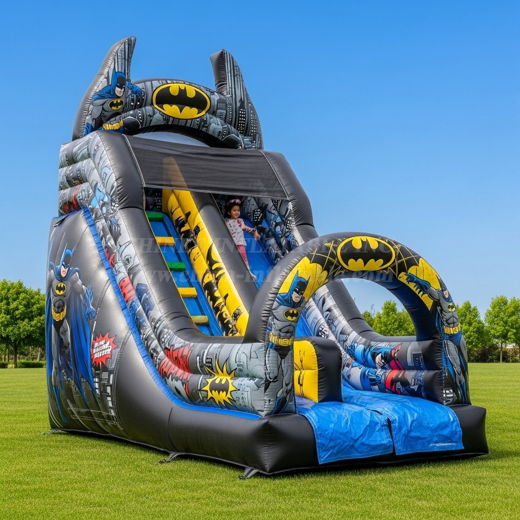 T8-8105 Batman Theme Inflatable Dry Slide