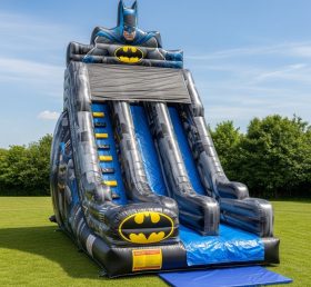 T8-8107 Batman Theme Inflatable Dry Slide