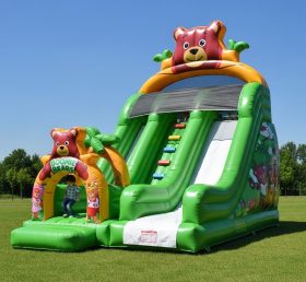 T8-8118 Boonie Bears Theme Inflatable Dry Slide