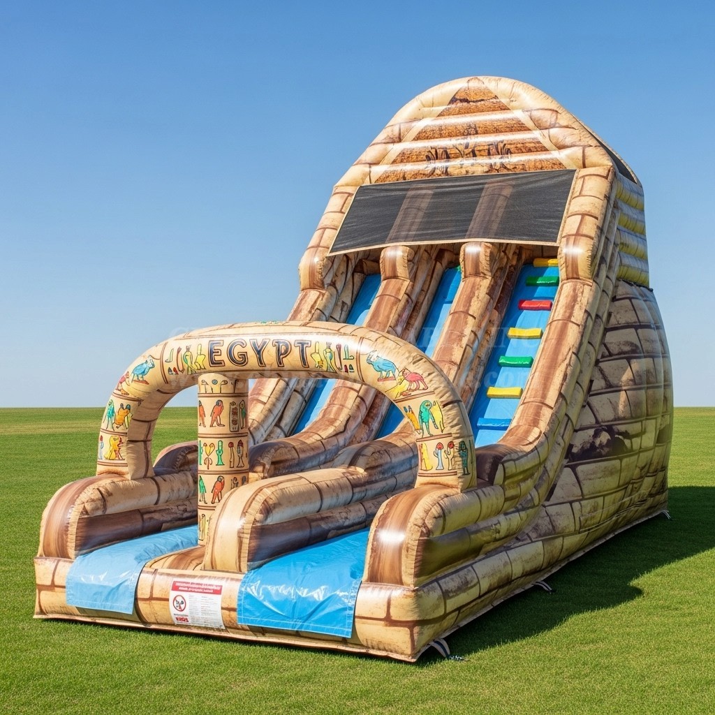 T8-8170 Egypt Theme Inflatable Dry Slide