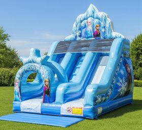 T8-8180 Frozen Theme Inflatable Dry Slide
