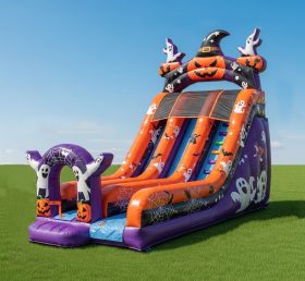 T8-8186 Halloween Theme Inflatable Dry Slide