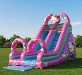 T8-8188 Hello Kitty Theme Inflatable Dry Slide