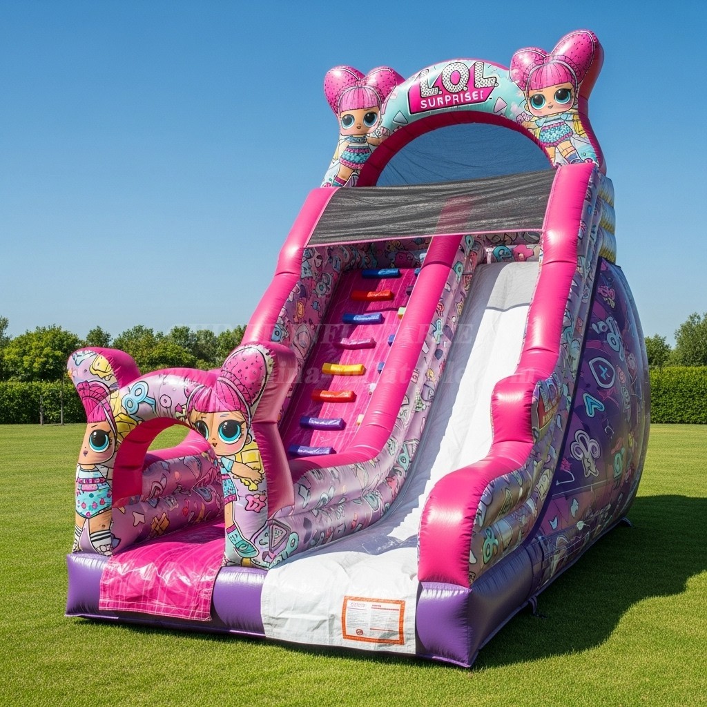 T8-8202 L.O.L.Surprise Theme Inflatable Dry Slide