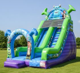 T8-8228 Monsters Inc Theme Inflatable Dry Slide