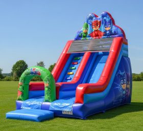 T8-8262 Pj Masks Theme Inflatable Dry Slide
