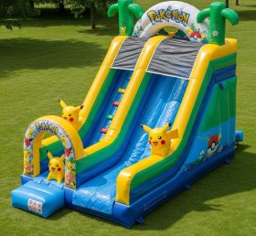 T8-8270 Pokemon Theme Inflatable Dry Slide