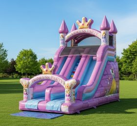 T8-8275 Princess Parties Theme Inflatable Dry Slide