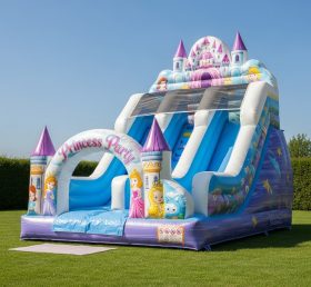 T8-8278 Princess Parties Theme Inflatable Dry Slide