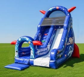 T8-8305 Space Theme Inflatable Dry Slide
