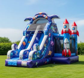 T8-8307 Space Theme Inflatable Dry Slide