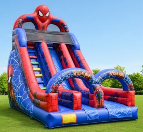T8-8310 Spider-Man Theme Inflatable Dry Slide